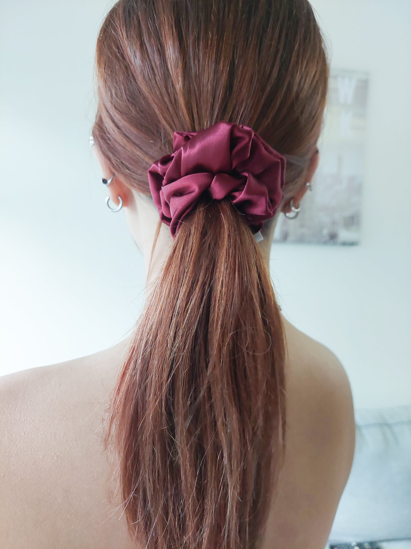 Red Red Wine scrunchie