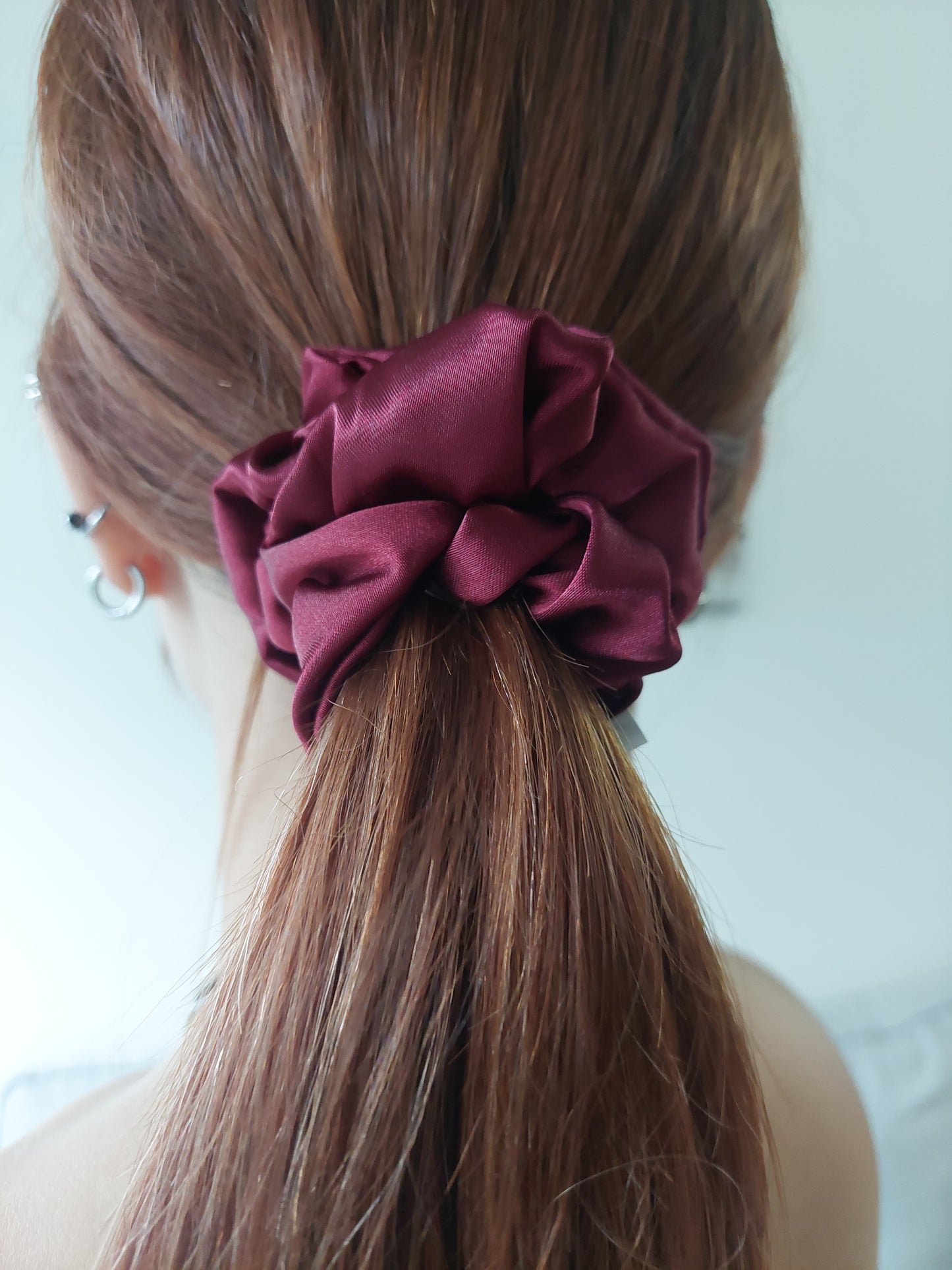 Red Red Wine scrunchie
